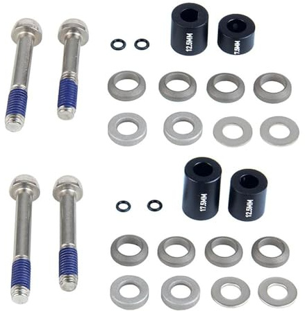 Avid Post Spacer Set Edelstahl Bremssattel Befestigungsschrauben (CPS und Standard)