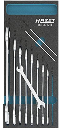 Hazet Doppel-Maulschlüssel-Satz, 163-377/11
