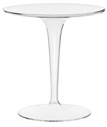 Kartell, Tip Top, Tavolino, Trasparente, 48 x 50 x 48 cm