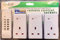 3 X Remote Control Sockets - Upto 30m - Eco Friendly