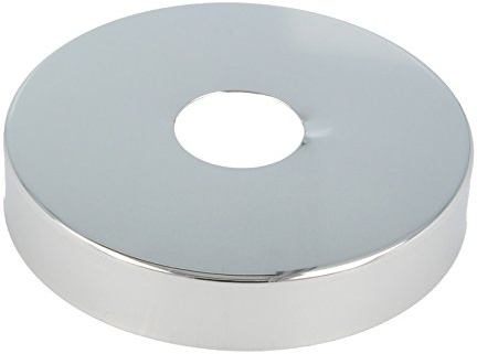 tecuro Hahnrosette 1/2 Zoll Messing verchromt Ø 22 x 80 mm x 15 mm langlebig edles Design