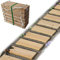 Gartenpirat Rollweg aus Lärchenholz 35x250 cm Flexibler Gartenweg für Terrasse