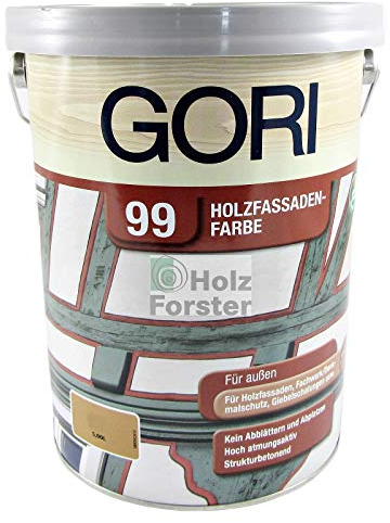 5L Gori 99 Schwedenrot 7117 Holzfassaden-Farbe Wetterschutzfarbe