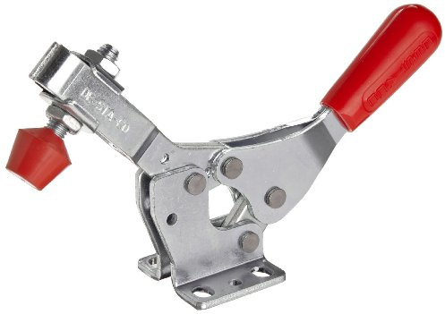 DE-STA-CO 227-U Horizontal Hold-Down Toggle Locking Clamp with U-Shaped Bar and Flanged Base