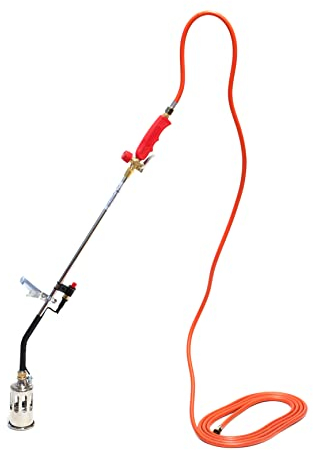 ROTHENBERGER Industrial RoMaxi Premium 030955F INCL. avec Flexible Propane 5m - détendeur Propane - Piezo - etancheur et désherbeur Thermique