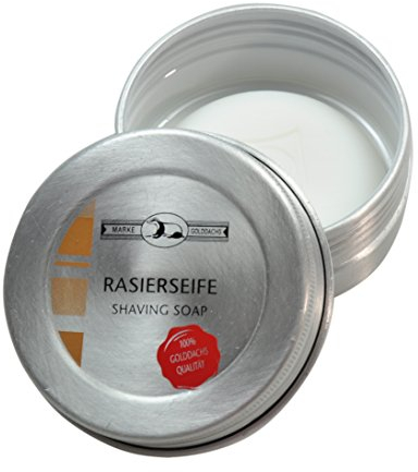 Golddachs Rasierseife Sport, in Aluminium-Dose
