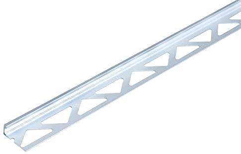 Alberts 475895 Fliesen-Abschlussprofil | Aluminium, silberfarbig eloxiert | 1000 x 23,5 x 8 mm