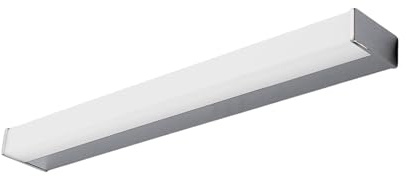 Lindby LED Wandleuchte, Wandlampe Bad Philippa (spritzwassergeschützt (Modern) in Chrom aus Metall (1 flammig) - Wandleuchten Spiegelleuchte Badezimmer Wandbeleuchtung Badezimmerleuchte