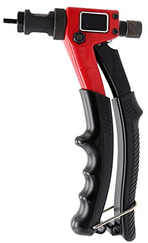 Profi Nietenzange, Minimaler Kraftaufwand - Robuste Nietzange Mit 100 Nietmutter, Moderne Bliednietenzange Mit Ergonomischen Griff Für Echte