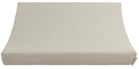 Baby's Only - Baby Wickelauflagenbezug - Bezug für Wickelauflage Grace - Bezug aus Baumwolle mit Fischgrätenmuster - Bezug für Wickelunterlage - 45x70 - Warm Linen