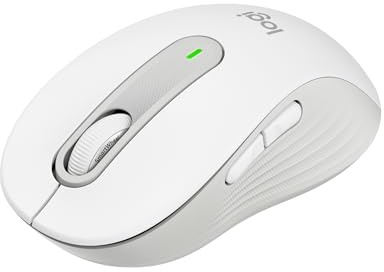 Logitech Signature M650 L Mouse wireless - Per mani grandi, Durata Batteria 2 anni, Clic Silenziosi, Tasti Personalizzabili, Bluetooth Grigio (Ricondizionato)