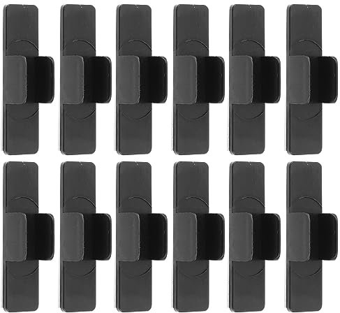 MAGICLULU Selbstklebende Stifthalter-Clips Für Whiteboard Marker U-Förmige Pen Holder Pen Clip Stiftbefestigung Für Glatte Oberflächen Büro Und Schule 1.2X1.2X1.2 Cm 20 Stück