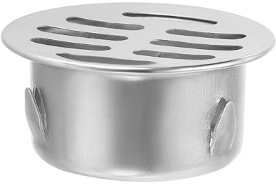 PATIKIL Gutter Guard, 304 Stainless Steel Downspout Strainer, Anti-Blocking Outdoor Gutter Cleaning Tool for Stops Leaves Debris, 2 Inch