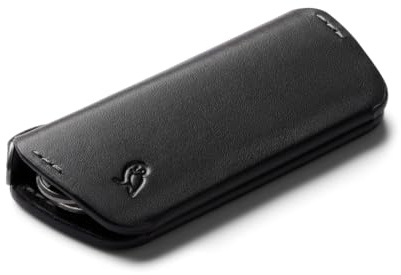 Bellroy Key Cover Plus – Third Edition (Leather key holder, holds 4 – 8 keys) - Black