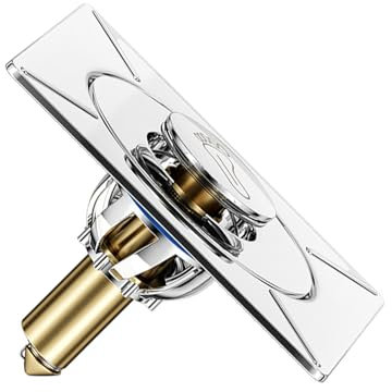 Colador de drenaje de suelo de pie, tipo rebote, desagüe de ducha cuadrado, colador de pelo para baño y ducha, fácil de usar