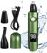 Tagliapeli Naso e Orecchie, 3 in 1 Taglia Peli Naso, USB Ricaricabile Tagliapeli Naso, Rasoio Peli Naso, con Display a LED, per Capelli Del Naso, Barba