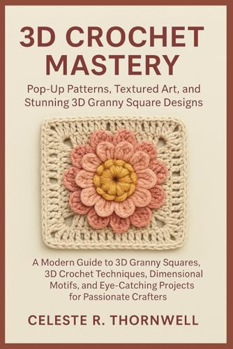 3D Crochet Mastery: Pop-Up Patterns, Textured Art, and Stunning 3D Granny Square Designs: A Complete Beginner-to-Advanced Guide to Sculptural Crochet ... Crafters (3D CROCHET MASTERY SERIES, Band 1)