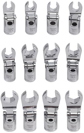 Nussschlüssel Schraubenschlüssel Auto Service Set Drehbacke Sicherer Griff Bremsleitung Mechaniker Werkstatt Automotive Handwerkzeuge