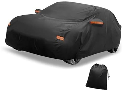 Vectzeta Cubierta de coche, for Subaru, Impreza Sedan, película aluminio, impermeable, for exteriores, protección contra el sol, la lluvia Cubierta completa para coche al aire libre
