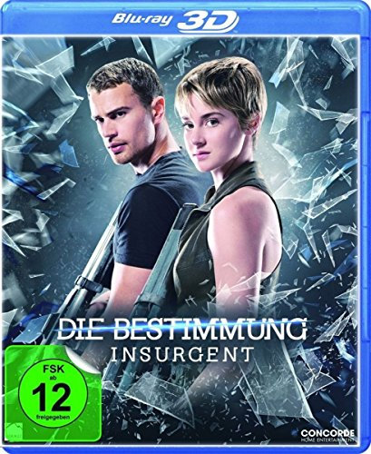 Fan Edition Die Bestimmung - Insurgent (Lenticular (FSK 12 Jahre) 3D Blu-Ray [2015] [Region A & B & C]