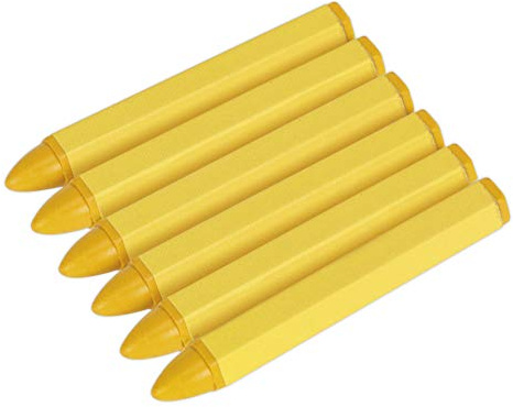 Sealey Tst14 Tyre Marking Crayon - Yellow Pack Of 6