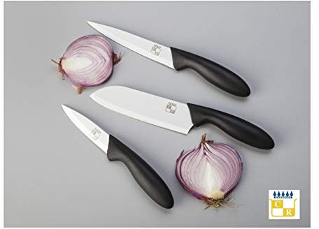 Set di 3 coltelli cuberland Royal, in acciaio inox con rivestimento ceramica