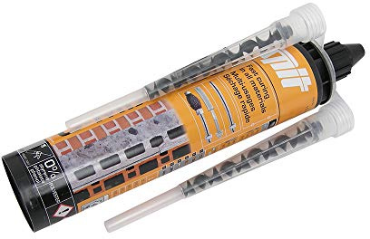 Cartouche résine de scellement chimique SPIT - CMIX PLUS - 300ml - Gris