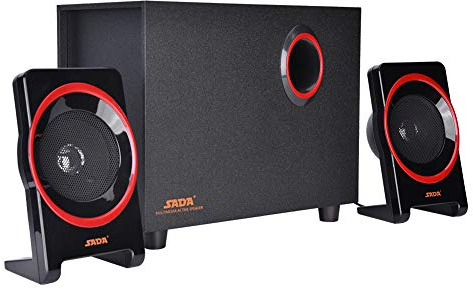 Zerone Bluetooth Mini Altavoces, Subwoofer de PC USB 2.1 Altavoz con Cable de Bajo M¡§2Sica para Ordenadores Port¡§¡éTiles/Escritorios/TV/Tel¡§|Fono Inteligente