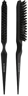 Lussoni Haircare Brush Hot Volume Backcomb Brush - brosse à poils naturels