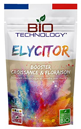BIO TECHNOLOGY® | Engrais Additif de Racine | stimulant Racinaire | Micro-vie Trichoderma enzymes bactéries bénéfiques | vitamines acides aminés | Formule Exclusive| ELYCITOR 200 GR