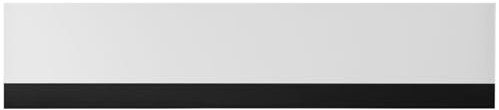 Küppersbusch CSZ 6800.0 Zubehörschublade + ZC 8022 Glasfront Weiß + Designleiste Black Velvet