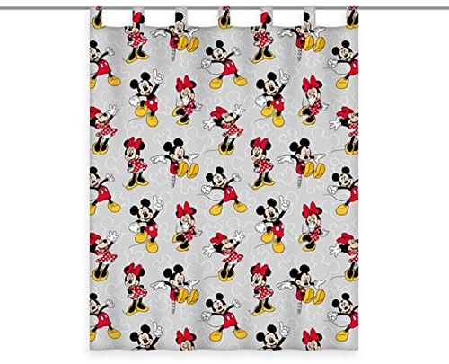 Disney Ready Made Curtain Minnie & Mickey 140 x 160 cm