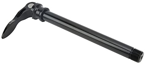 Entatial Steckachsen-Schnellspanner, Schwarz Fahrrad Steckachsen-Schnellspanner Aluminiumlegierung Austauschbar für 100mm Open Gear Vorderradgabelschafthebel