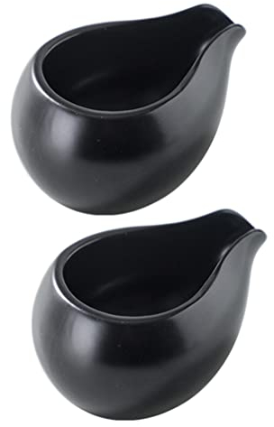 Housoutil 2 Unids Cerámica Cerámica Jarra Leche De Cerámica Jarra De Jarra De Salsa De Salsa Jarra Jarra De Jarra De Cerámica De Cerámica para Café Leche