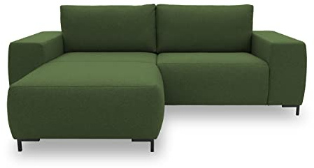 LOOKS by Wolfgang Joop Looks VI Designer Ecksofa, beidseitig montierbar, Polstersofa, grün, 242 x 160 cm