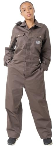 Insouciante Boiler Suits for Women, Gardening and Painting Ladies Overalls, Womens Work Overalls with Unique Waist Zip Feature, Women Overalls Workwear