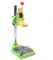 Begoniape Elektrische Bohrständer Verstellbarer Ständer 90° Drehbar Bankbohrständer Tischbohrmaschine Handbohrmaschine mit 22 * 16cm Boden Drei Kunststoffköpfen