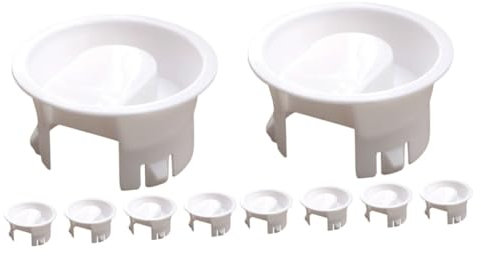 Garneck 2 Sets Wasserkrugdeckel Kunststoff-wasserkrugdeckel Ersatz Praktischer Krugdeckel Für Saubere Und Sichere Aufbewahrung 5 Stück X 2