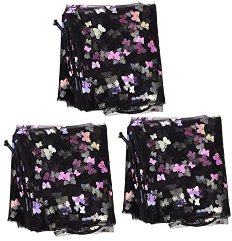 BESPORTBLE 3pcs Birdcage Cover Parakeet Cage Protector Mesh Gauze Windproof Easy Install