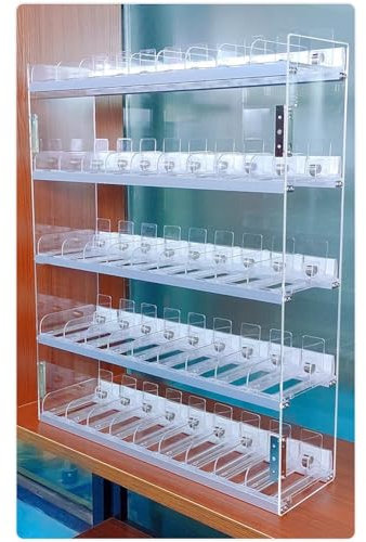 Generisch Zigaretten Vitrine Zigaretten Verkaufsvitrine Kommerzielles Display Regal Organize Halter für Zigarren, Süßigkeiten oder Streichholzschachteln