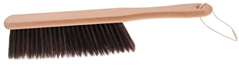 Cabilock Wooden Handle Bed Brush Sofa Cleaning Brush Large Size for Bedroom and Upholstery Dusting