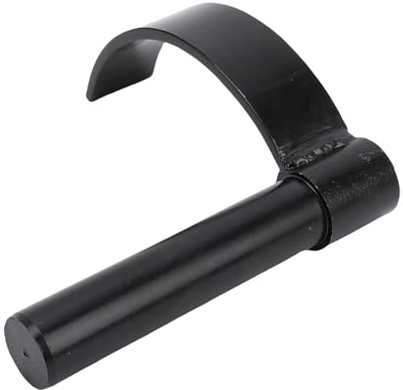 TIKATARER Curved Lathe Tool Rest, Integrated Woodlathe Heavy Duty Round Bar Straight Tool Rest with 1in Post, Alloy Steel Wood Lathe for Bowl Turning
