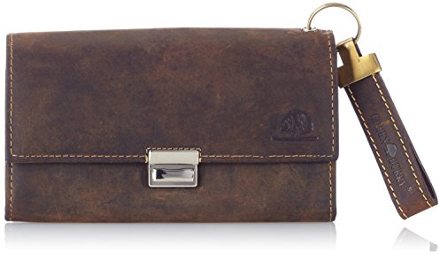 Greenburry Vintage Kellnerbörse Leder 18 cm