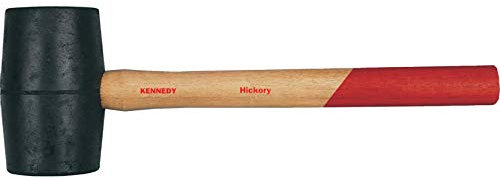 Wood Shaft 8oz Rubber Mallet