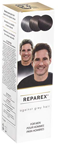 Reparex contra canas - Tratamiento de las raíces y el cabello de color gris - Mejor que el champú o tinte de pelo - No más colorantes de cabello blanco - 125 ml