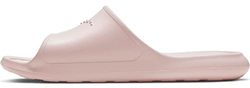 NIKE Victori One, Chanclas Mujer, Barely Rose White, 43 EU