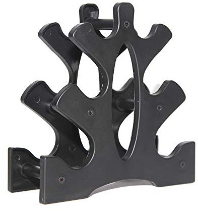 Hanteln Baumständer Ständer PVC Halterung Gewicht Lagerhalter Bodybuilding Trainingsgeräte für Frauen Männer Home Gym