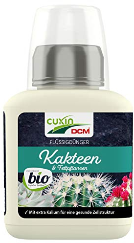 Cuxin DCM Flüssigdünger Kakteen & Fettpflanzen Bio NK-Dünger 3-4, 250 ml