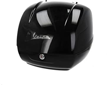 Scooter-ProSports Topcase original Piaggio 36 Liter für Vespa GTS 125, 300 CCM euro5 ab Baujahr 2022 (schwarz Cosmo Vulcano 98/A)