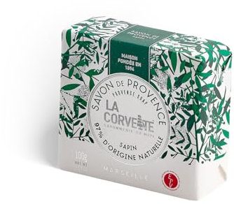 La Corvette - La Corvette - Sapone di Natale Abete - 97% ingredienti naturali - 100g